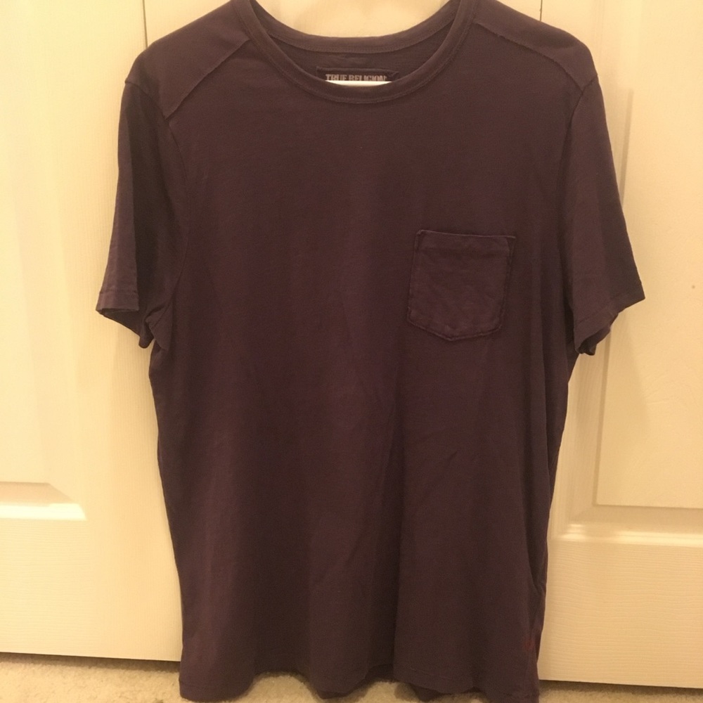 TRBJ True Religion Brand Jeans pocket t shirt